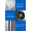 Large Capacity Ice Maker 30KG/35KG Square Ice Cubes Making Machine Commercial Small Milk Tea Shop Ice Maker