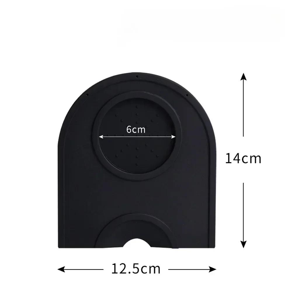 Coffee Tamper Mat Pad Anti Skid Tamper Mat Barista Coffeeware Tamping Tools Barista Espresso Tampering Holder Corner Cushion Pad