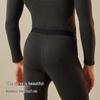 Yuzhaolin Men's Thin Cashmere Silk Thermal Underwear Set