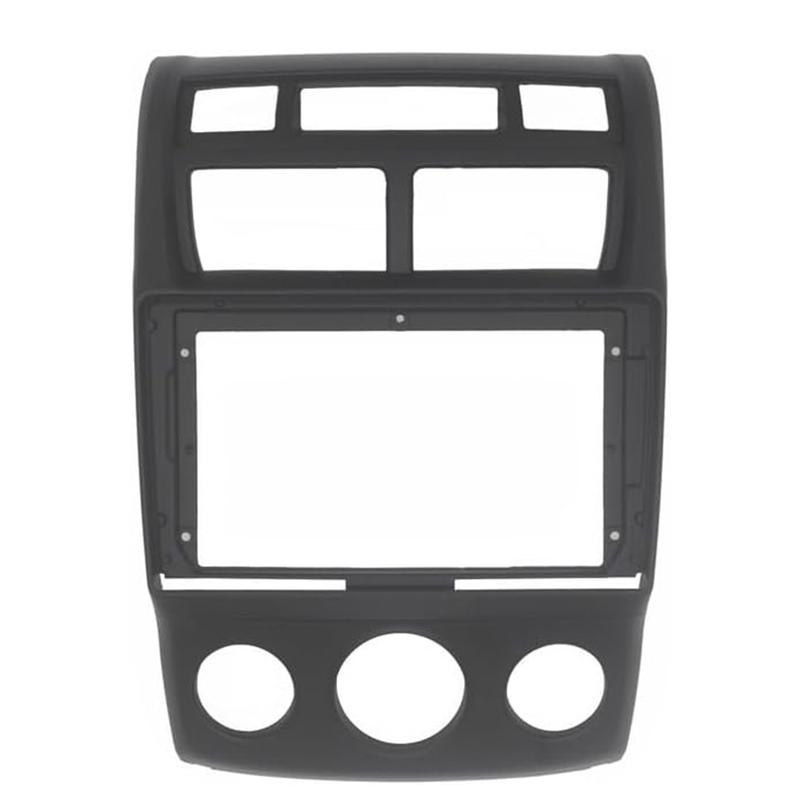 Scratch Resistant Car Radio Faceplate Frame 9 Inch for Kia For Sportage 2005 2010 for Improved Aesthetic Appeal