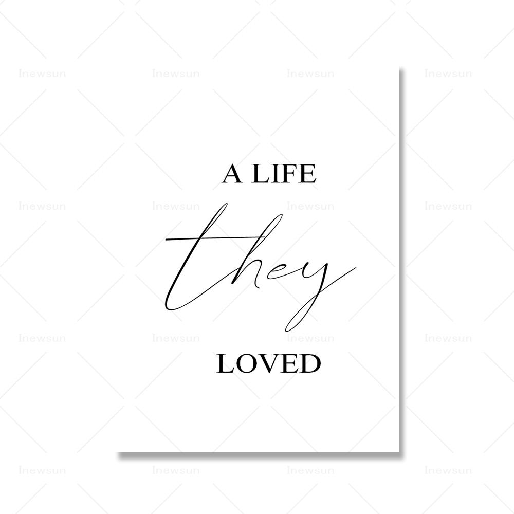 

Pinky Promise Together They Built A Life They Loved Home Pictures Wall Art Posters and Prints Home Decor Gifts Canvas Painting 21x30cm No Framed