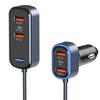 usbC Car Charger Car Phone Charging Adapter PD3.0 QC3.0 Car Charger Multi-Port