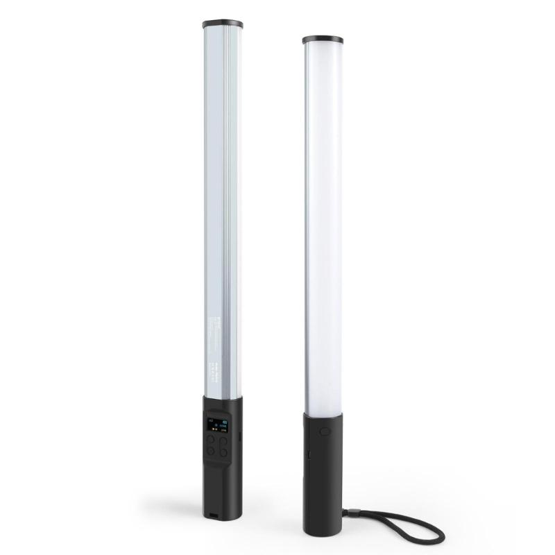 132 Color LED Video Light Bar Adjustable Color Temperature 2500K 9000K With 20 Effect Rechargeable Photography Lighting