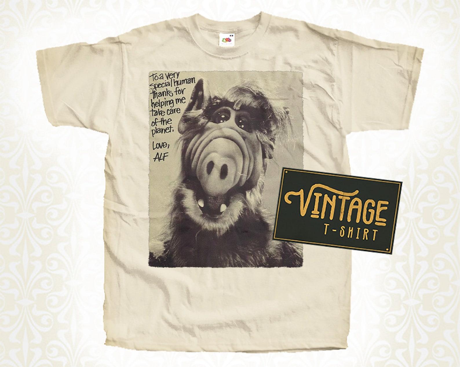 Alf V9 T-Shirt Vintage Natural color Men s T-Shirt DTG Digital Print SIZES S M L XL 2XL 3XL 4XL 5XL L