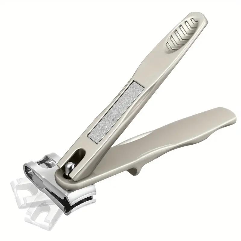 360 Degree Rotating Long Handle Nail Clipper Ultra Sharp Heavy Duty Large Toe Nail Cutter For Thick Nails