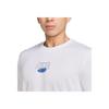 Nike Dri-Fit Short Sleeve Breathable Fashion T-Shirt Men tops White HF6212-100