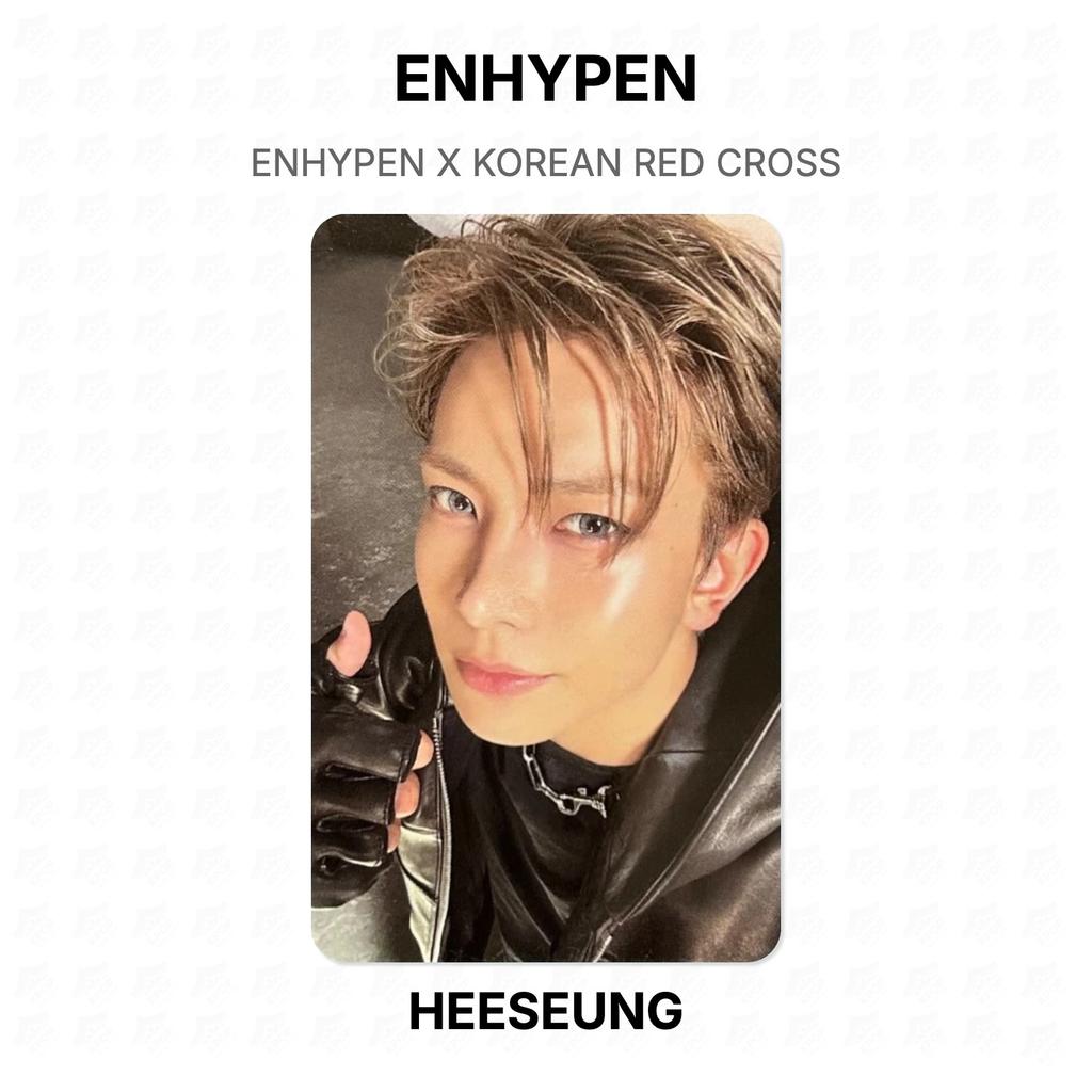 ENHYPEN X KOREANISCHER ROTKREUZ Offizielle Fotokarte