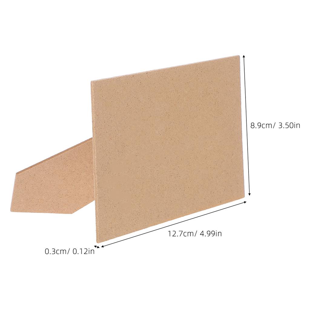 3Pcs Picture Frame Easel Backs Self-Adhesive Stable Support Quick Install 5 Inch Khaki Tabletop Photo Frame Stand Display