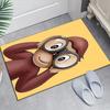 1pc Curious George (4) Design Area Rug - Non-Slip, Soft & Cozy Floor Mat for Living Room, Bedroom, Office - Indoor/Outdoor Decorative Carpet