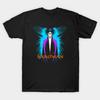 Herren Schwarzes Print-T-Shirt The Sandman No-Cut Transferpapier Druck Baumwoll-T-Shirt