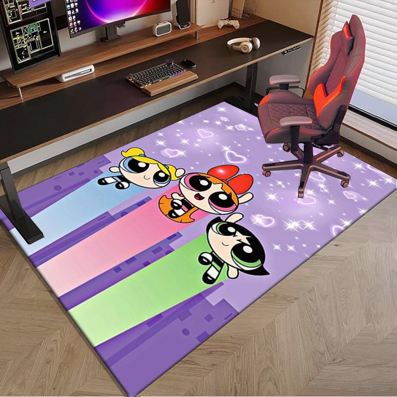 Power Police  Adventure Carpet, Chair Rug,Rug for Office Bedroom Living Rooms, Doormat Decor Fan Gift Christmas Gift