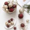 6/12pcs Delicate Christmas Ball Set 4/6/8cm Hanging Ornament Christmas Tree Pendant  New Year