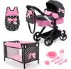 Bayer Design Xeo Doll Stroller with Accessories
