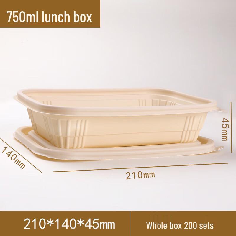 Disposable Corn Starch Food Containers