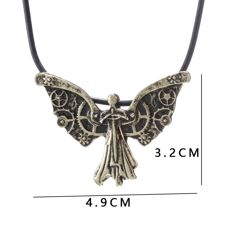 The Mortal Instruments City of Bones The Infernal Devices Tessa s Clockwork Angel Pendant necklace 50cm