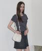Leathery Lace Mini Bucket Bag [Oatmeal]