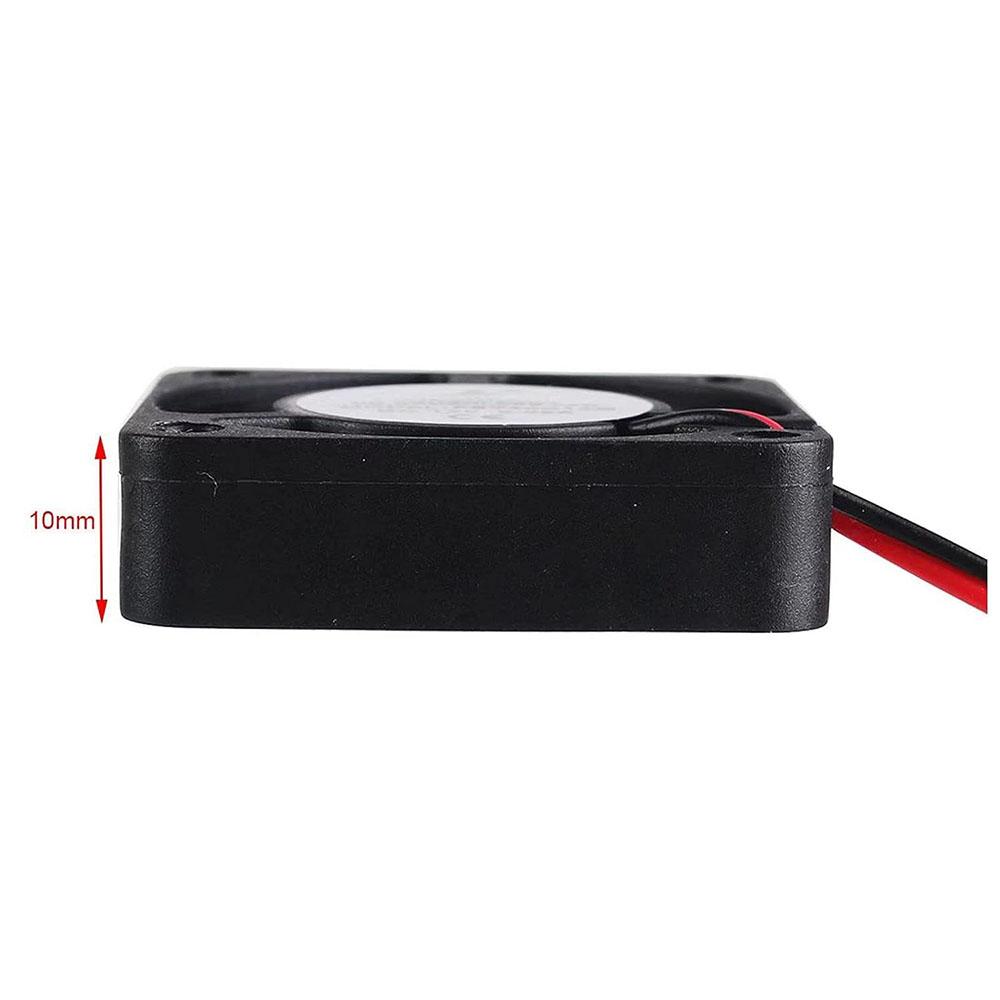 1 stk 40*40*10mm Kjøling Datamaskin Liten Vifte DC Børsteløs PC CPU Mini Stille Vifte