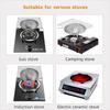 On Household Stove Kitchen Barbecue Grill Cooking Utensils Single Person Serving BBQ Oven Outdoor Cooking Tools