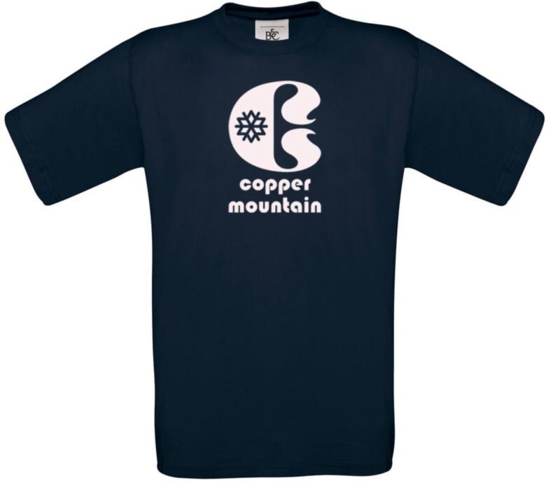 Футболка Unisex с изображением горнолыжного спорта и сноубординга на Copper Mountain XXXL