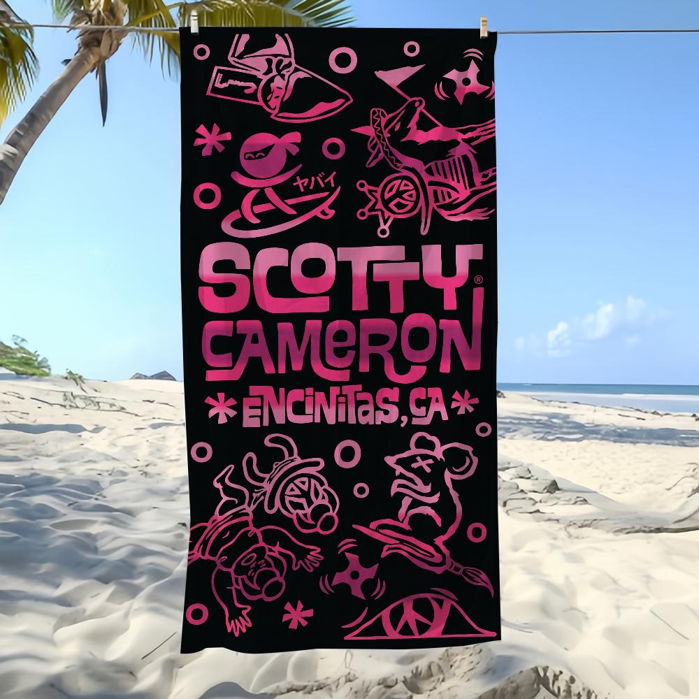 Towel Textile Bathrobe Beach C-CameronS-ES Quick-Drying Lightweight Portable Luxury Camping S-ScottyS-ES Swim Pool Travel
