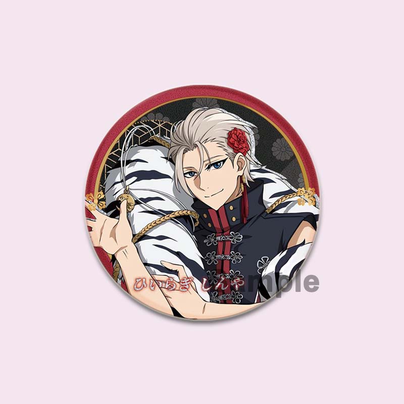 Cartoon Style Badge Anime Seraph of The End Brooches on Backpack Clothes Handmade Round Enamel Pins for Jewelry Gifts Accessorys KTJ
