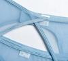 Women's Underwear Set Bra Choker Thigh Straps Belly String White S