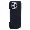 For iPhone 16 Pro Case Compatible with MagSafe Skin-Touch Leather+PC Back Cover