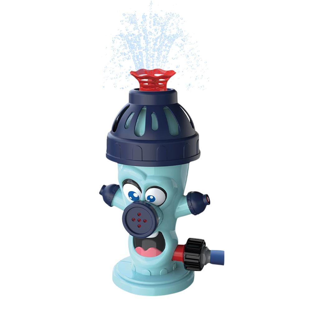 Cute Fire Water Sprinkler Baseball Toy Summer Garden Lawns Water Toys for Boys Girls Summer Backyard Lawn Pool Party Fun