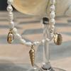 Summer Beach Charm Conch Shell Pendant Necklace Pendant DIY Accessories Gold Plated Color Preserved