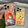Modische und hübsche Winxs Clubs Handyhülle für iPhone 17, 16e, 16, 15, 14, 13, 12, 11, Mini, Pro Max, X, XR, XS Max, 8 Plus – Transparente Rückseite