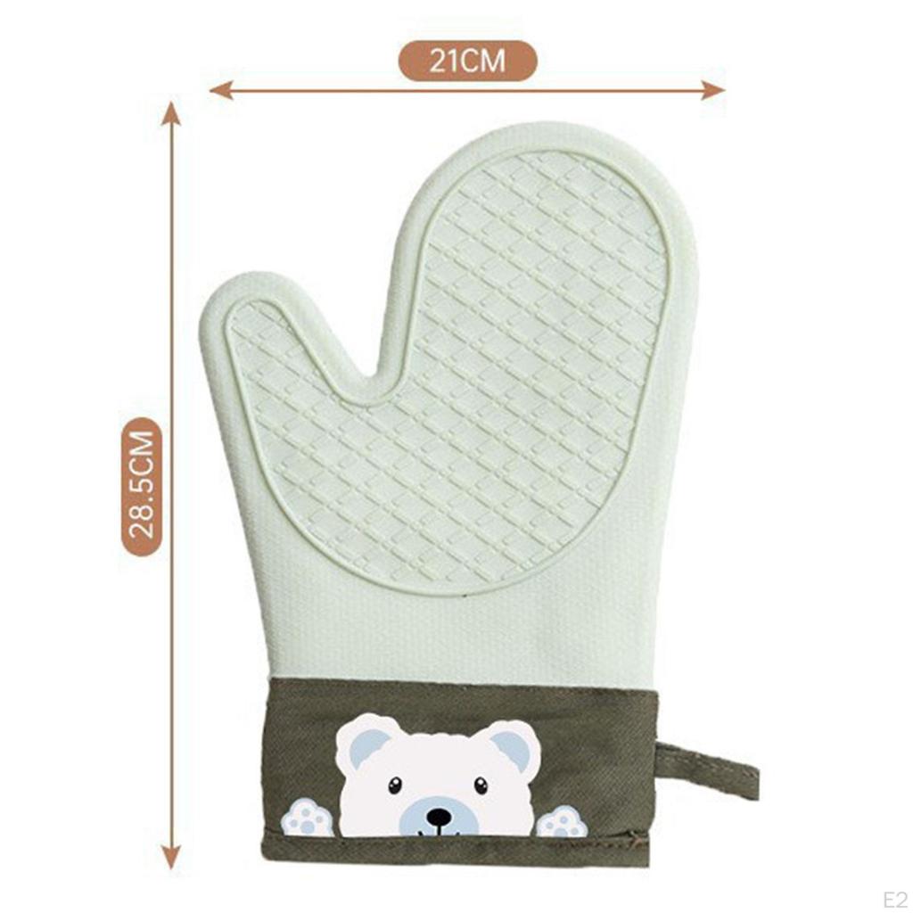 Ofenhandschuh, Hitzebeständig, Praktisches Geschenk, Rutschfester Schutz, Handschuh, Unverzichtbar für