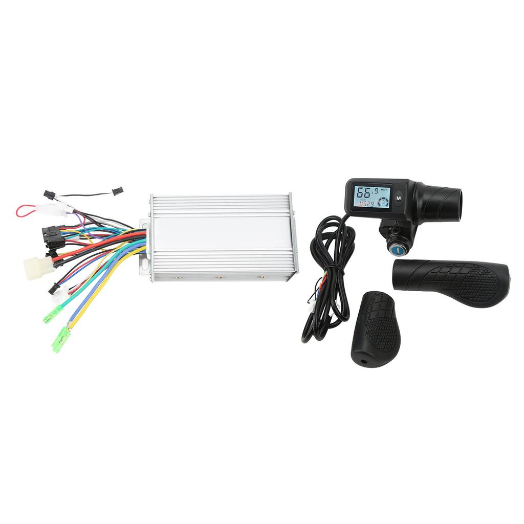 36V 48V 500W Electric Bike Controller Kit Motor Controller with 805 Half Throttle Handle LCD Panel with Lock