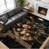 Crystal Velvet Rug Custom Name Text, Soft Non Slip Floor Mat Home DecorGremlins Gizmo