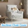 Plastic Recliner Chair Cover Waterproof Armchair Slipcover Furniture Protector  Pets Protection