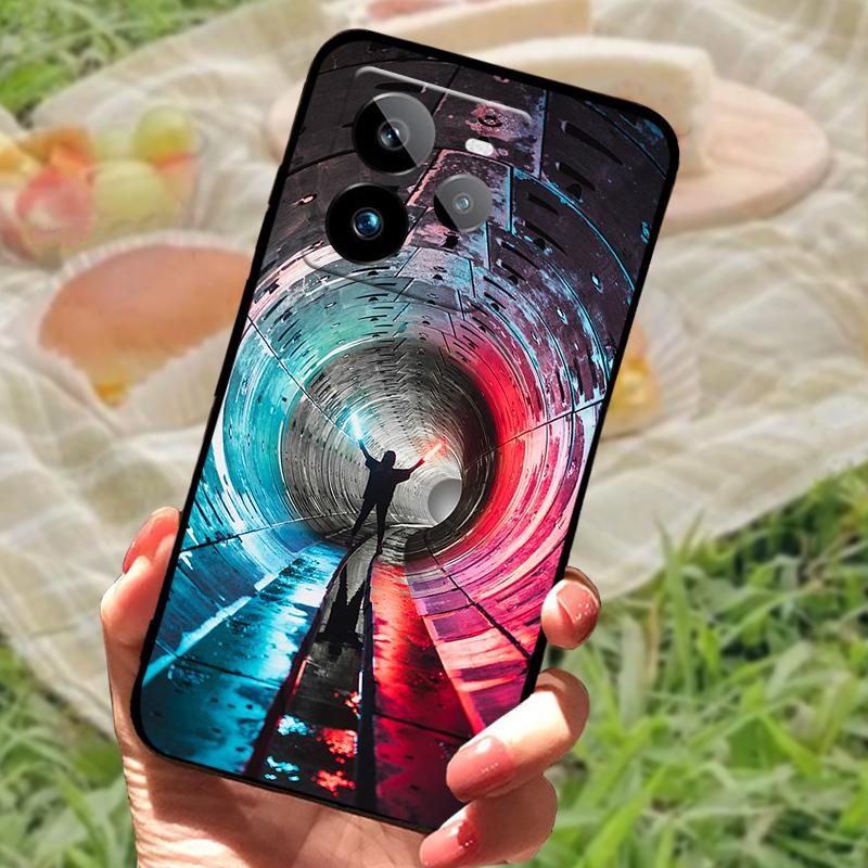 For Realme GT7 Pro Case Fashion Colorful Printing TPU Silicone Soft Phone Cover For Realme GT7 Pro Anti Shock Back Phone Shell