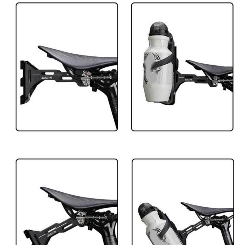 Aluminum Alloy Bicycles Water Bottle Rack Adapter Bike Bottle Cage Conversion Brackets Bike Water Bottle Holder Adapter