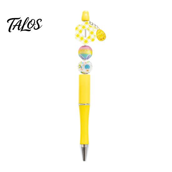 Creatieve Schrijftools voor Kinderen Kralen Balpen Set, DIY Paasknutselpakket, met Kleurrijke Unieke Cadeau Studenten Konijn En Ei Kralen Decoratie,