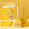 Kids' Mini Broom and Dustpan Set: Baby-Friendly Toy for Sweeping and Mopping