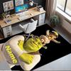 Benutzerdefinierter Name Shrek Bedruckter Teppich, Teppich für Bürostuhl Wohnzimmer Schlafzimmer Küche Raumdekoration Geschenke.