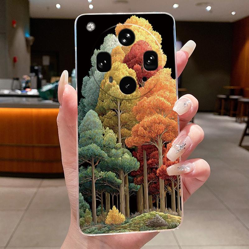 Phone Case For OPPO Find X8 Ultra 5G PKJ110 PKU110 Viral Fluffy Bunny Pattern Shell Soft TPU Transparent Shockproof Cover