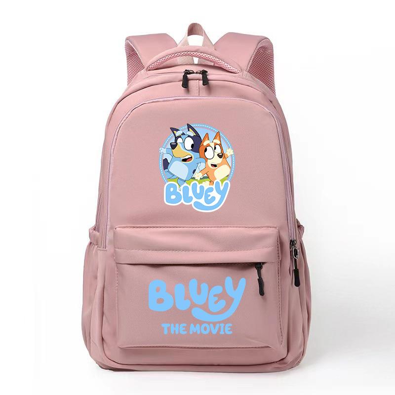 Sac à dos de loisirs style collège amusant avec Bluey Bluey Réduction de la charge pour étudiant