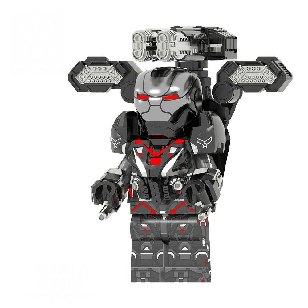 דמויות אנימה לילדים נמכרות חם, קוביות בניין גיבורים, מתנה לילד, דגם צעצוע להרכבה, דמויות מיני מסרטי אנימציה, לבנים