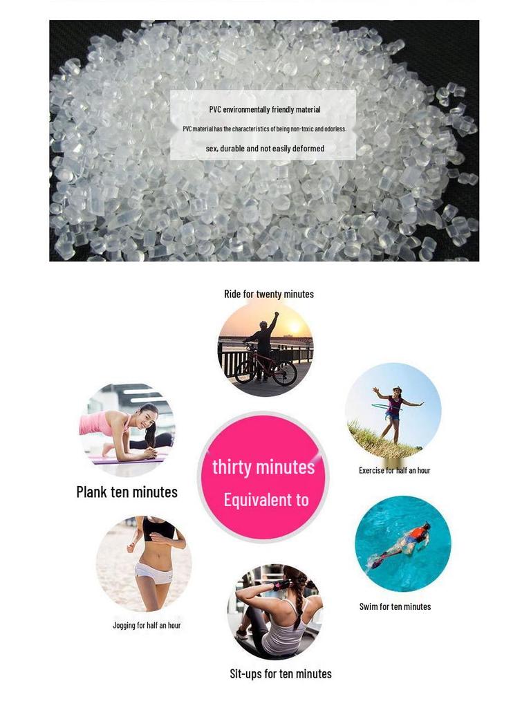 Thickened Explosion-Proof Inflatable Capsule Ball: Kids' Sensory Integration & Yoga Massage Ball