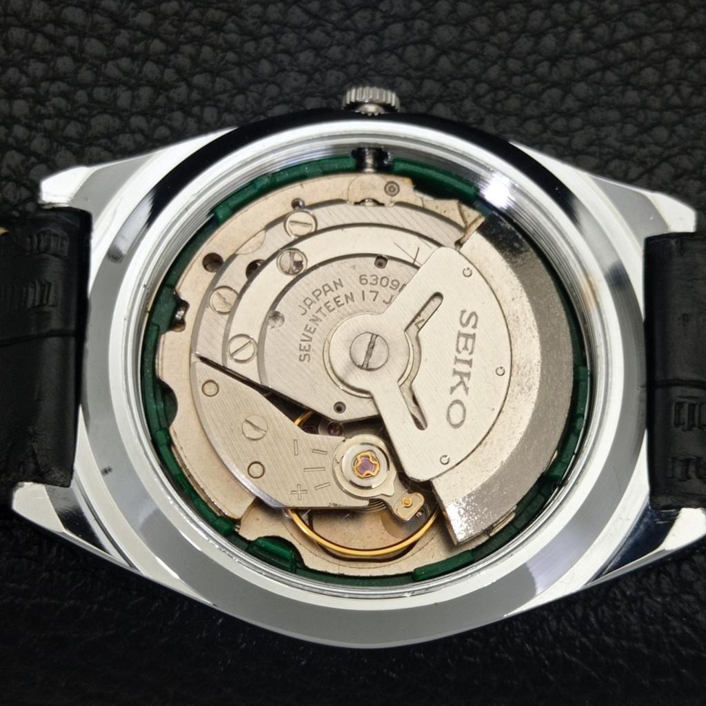 VINTAGE REFURBISHED SEIKO 5 AUTOMATIC 6309A JAPAN MENS WHITE WATCH a441749-1 Sk-a441749