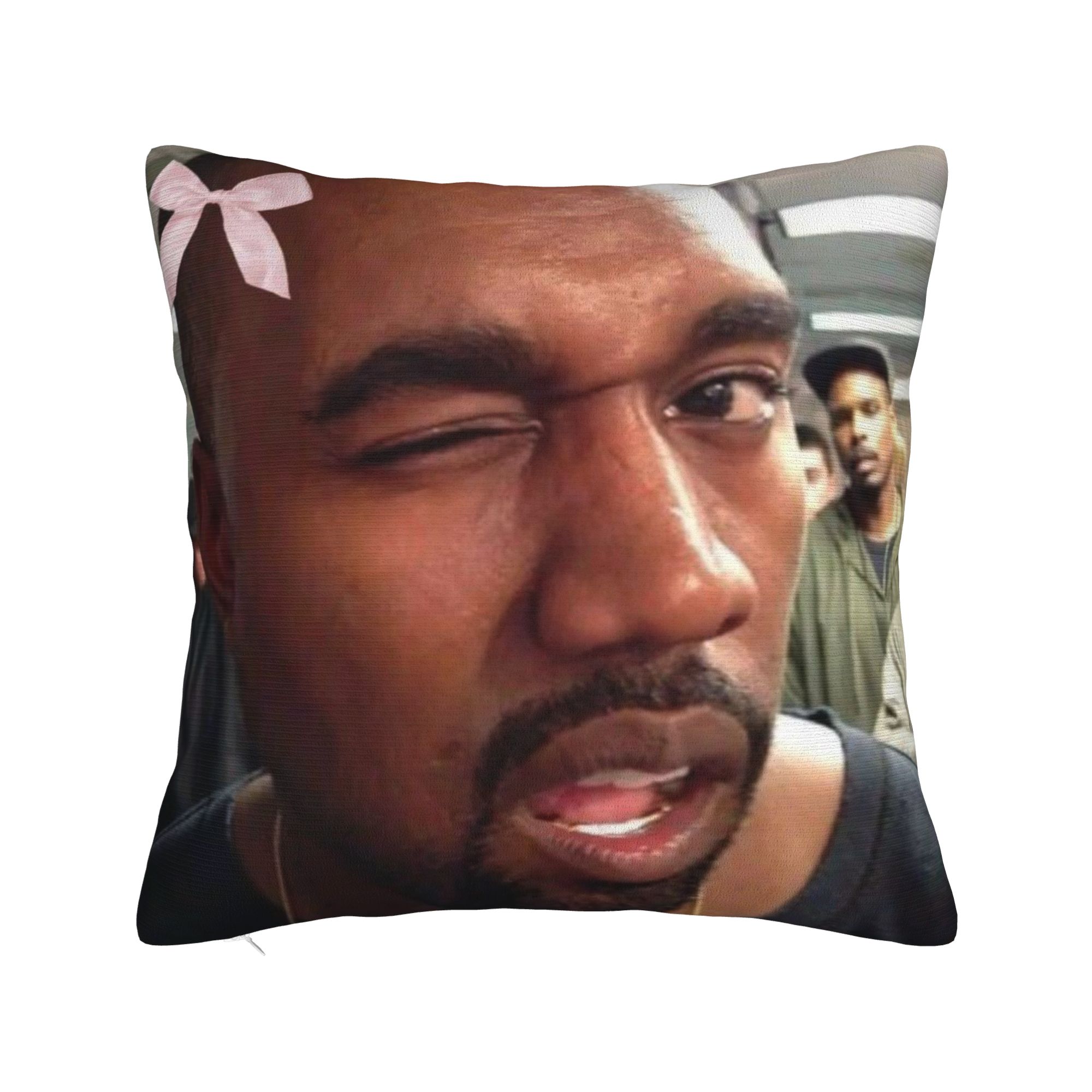 

K-kanyes W-wests Смішні Меми Наволочки Аксесуари Наволочка з Принтом Декор Наволочка Подушки Ліжко Багаторозмірні 12x12Inch