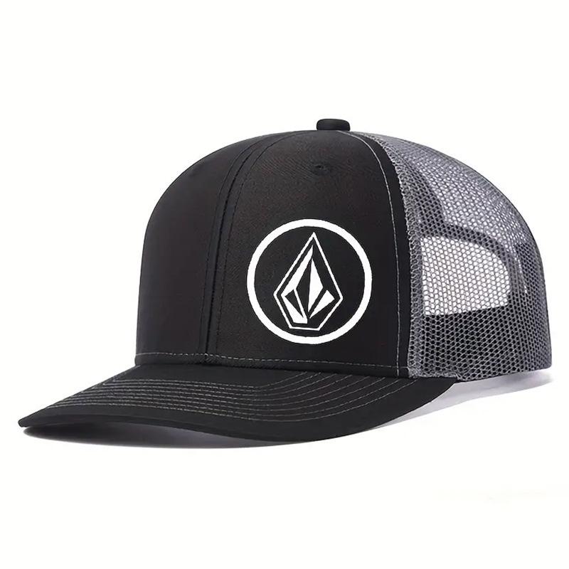 Slightly Curved Baseball Cap Summer Outdoor Activity Sun Protection Men and Women Tide Diamond Mesh Peaked Cap Sun Shade Breathable Mesh Hat