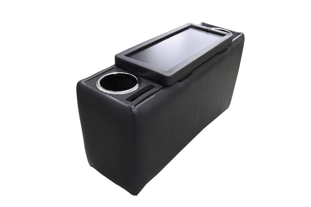 Itoseisakusho Console Box with Armrest for Sienta 170 Series, Black, SIC-1