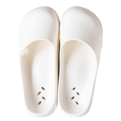 Oka Care Mule Bath Large Slippers, White,