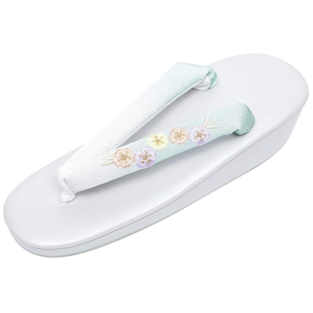 Embroidered size new ladies [KYOETSU] straps, R-core sandals, 35, size, (free size, 54)