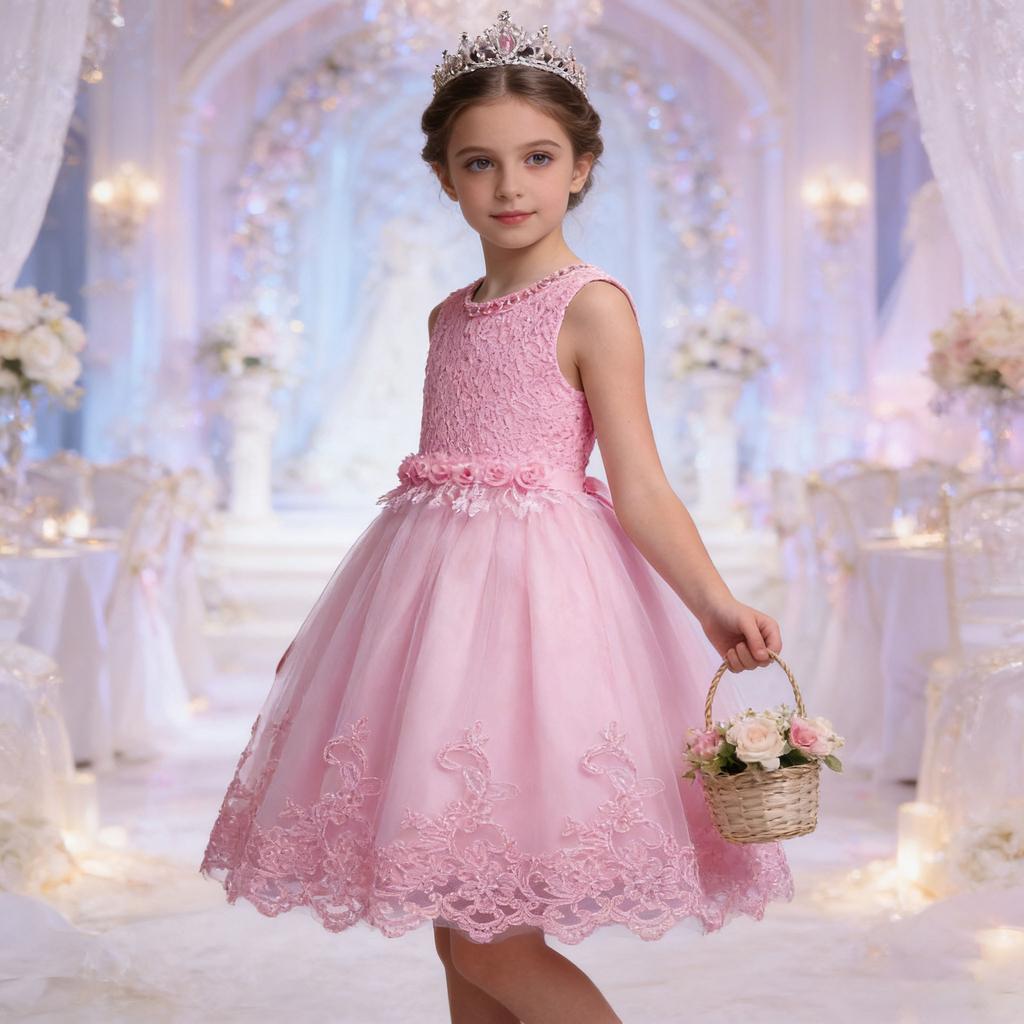 Modische Prinzessinnenkleider für Mädchen: Elegante Festkleider für Kinder